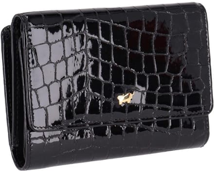 Braun Buffel Verona Portemonnee Dames - Ritsportemonnee - Leer - Zwart