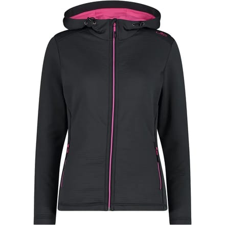 Dames fleece met capuchon CMP
