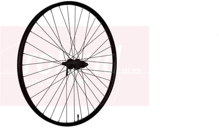 Roland Achterwiel Rival 21-584 zwart disc QR 10v