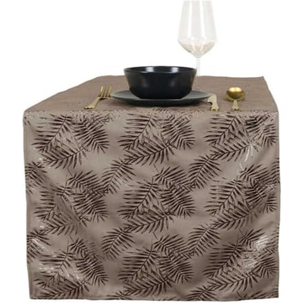 Unique Living | Tafelloper Sid 45x150cm taupe