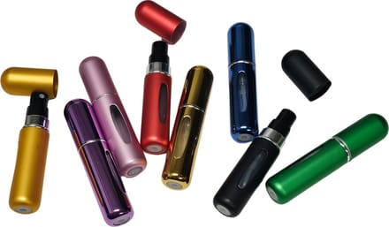 Gadgetpoint - Parfum Reisflesjes - Travel Bottle - Navulbaar - 5 ML - Set van 3 - Multicolor