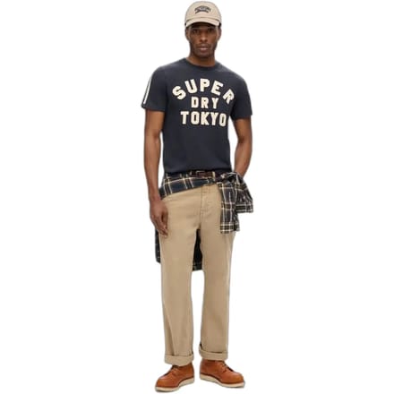 Superdry VINTAGE ATHLETIC TSHIRT Heren T-shirt