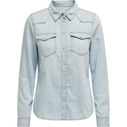 ONLY - ONLALEXA L/S DNM SHIRT ANA NOOS - Dames - Blouses