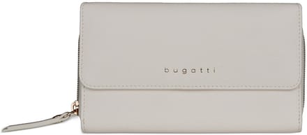 bugatti portemonnee Emilia Ladies Long Wallet With Flap Creme crème