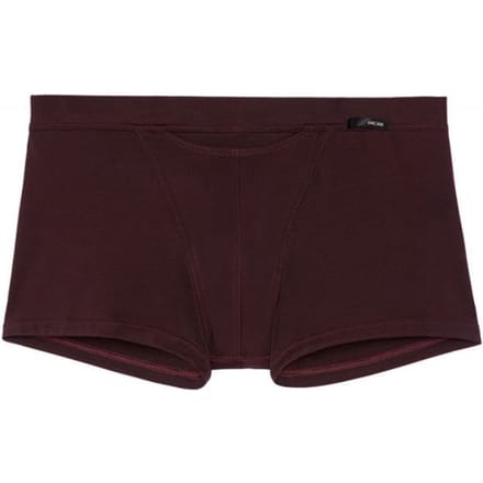 HOM Tencel soft comfort boxer briefs HO1 (1-pack) - heren boxer kort met horizontale gulp - bordeaux