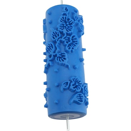 Patroon Verfroller 15cm Rubber Herbruikbaar Veelzijdig Decoratief Kunst Textuurroller voor Muur Deur Kast 096Y blue