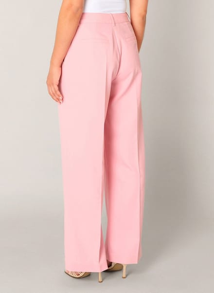BASE LEVEL Yuna Pants - Soft Pink - maat W48 / L32