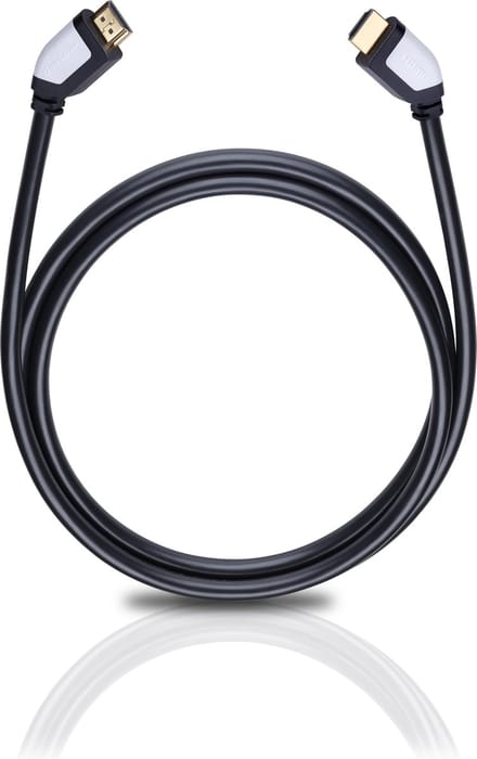 Oehlbach Shape Magic High Speed haakse HDMI®-kabel met ethernet lengte 1,7 meter