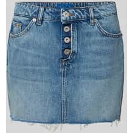 mini-jeansrok van puur katoen model 'GALANIE_1_B'