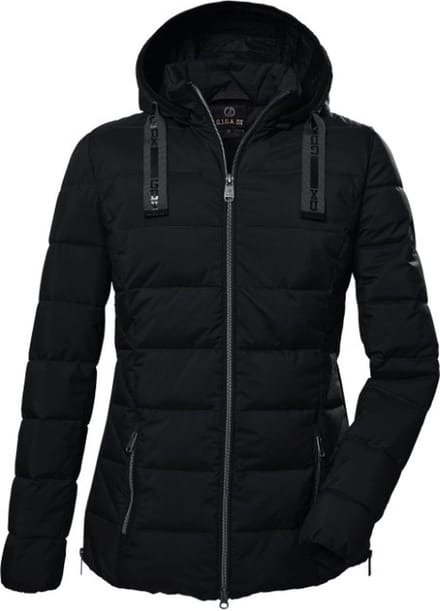Giga by Killtec Winterjas Jas 41341 zwart padded winterjas 46