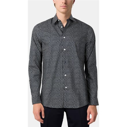Paul Smith S/c Regular Fit Shirt Navy Größe: M | Business hemden Outlet | Herren | Blau