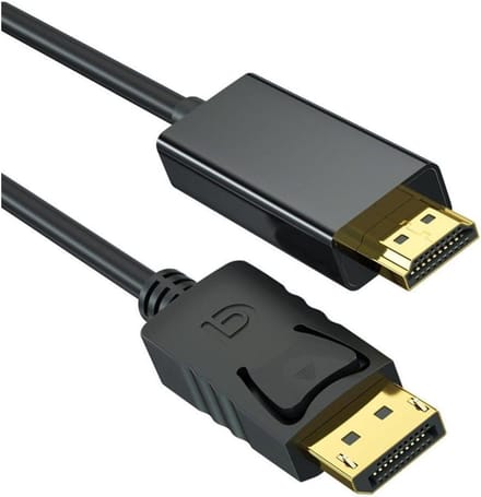 Projectiekabel - Videoscherm Adapter - Scherm Delen - Directe Verbinding - 1.8 Meter - Zwart