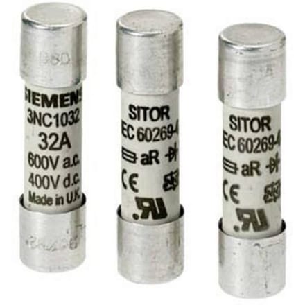 Siemens 3NC10060MK Cilinderzekeringmodule Geschikt voor Buiszekering 10.3 x 38 mm 6 A 690 V 1 stuk(s)