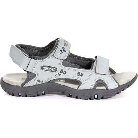 Regatta Vrouwen/dames Haris Sandalen (Licht Staal/Graniet)