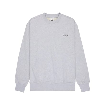 Element Co Emb Sweatshirt Grijs M Man