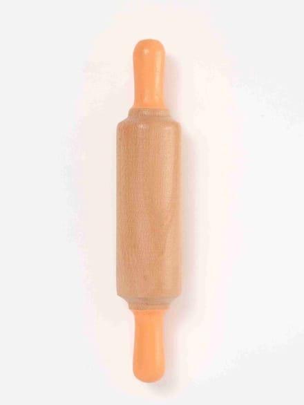 Childgen mini houten deegroller - oranje