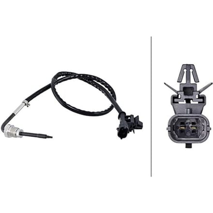 Sensor, uitlaatgastemperatuur HELLA 6PT 358 181-831