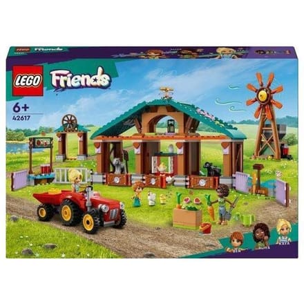 LEGO 42617 Friends Boerderijdierenopvang Dieren Speelgoed Set met Mini Poppetjes en Tractor
