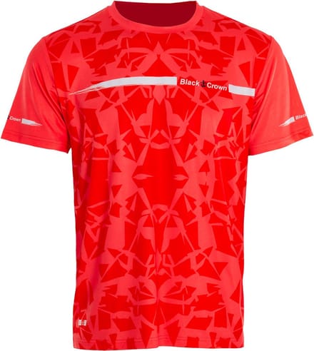 Black Crown Atlanta T-shirt Met Korte Mouwen Rood XL Man