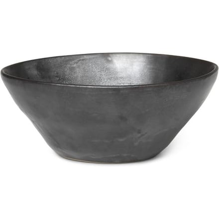 Ferm Living Flow Schaal - groot - zwart