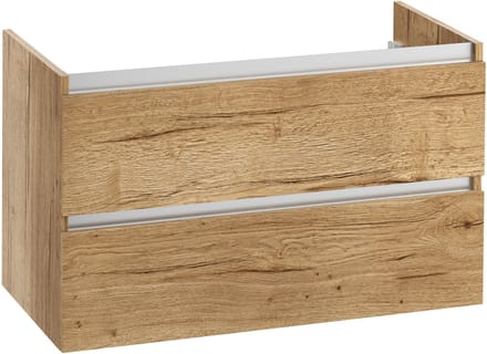 Saqu Gaia wastafelonderkast 100x50,5x60cm eiken marcato — greeploos