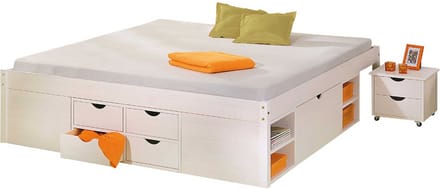 Bed Xavier 140x190cm - wit