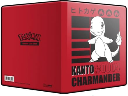 Ultra Pro Pokémon kaartenmap Charmander 4-pocket rood - kaartenopslag.