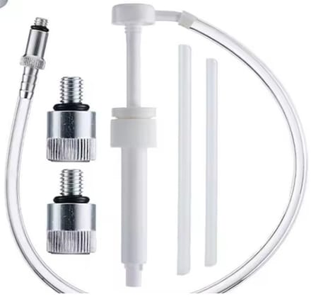 Staartolie Pomp Premium inc. 3 staartstuk adapters