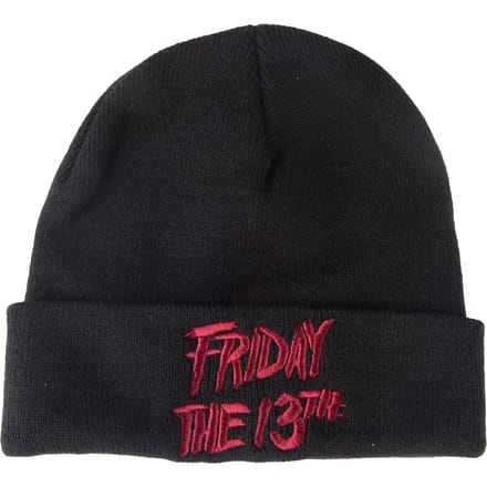 Friday the 13th Classic Logo Beanie - Black
