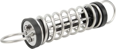 Mooring Spring van RVS 304, 6 x 300 mm, voor Boot en Dock, Schokabsorberende Eigenschappen, Duurzaam en Betrouwbaar Ankeren