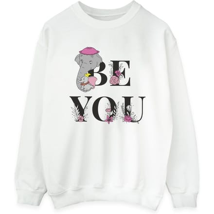 Disney Dames/Dames Dumbo Be You Sweatshirt (Wit)