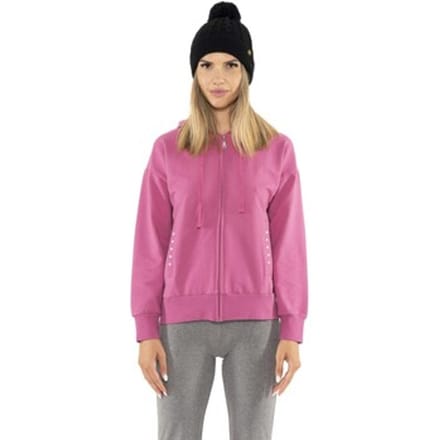 Capuchon sweaters Leone 1947 Woman Hoody Full Zip Pearl
