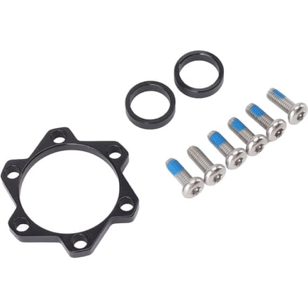 Adaptateur de moyeu avant de vélo de 15 mm en alliage d'aluminium, kit de conversion de moyeu Boost de 100 mm à 110 mm pour bricolage gray
