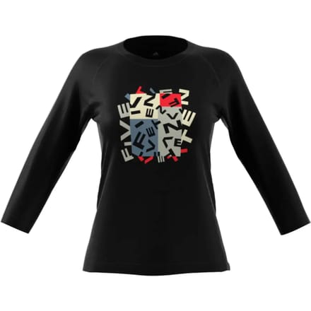 Dames-T-shirt met lange mouwen Adidas Five Ten Graphics