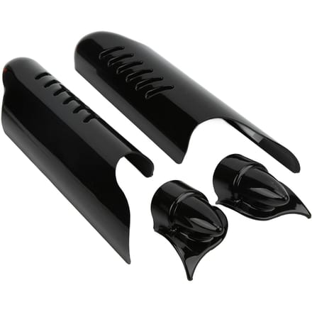 Motorfiets Vork Onderbeen Deflectoren Schild Cover ABS Motorfiets Accessoires voor Rijden black