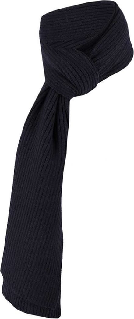 Sarlini Gebreide Langwerpige Unisex Sjaal Navy