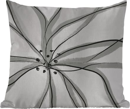 Buitenkussen Weerbestendig - Bloemen - Abstract - Design - 50x50 cm