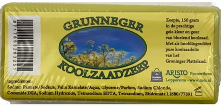 Groninger koolzaadzeep blokje 150 gram 4 stuks