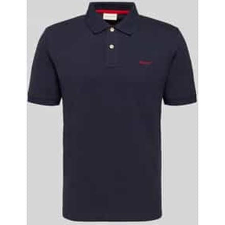 Regular fit poloshirt met gestikt logo