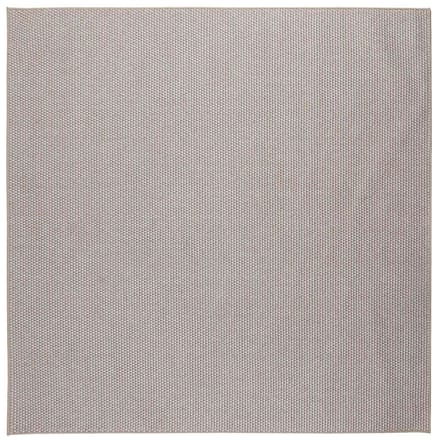 vidaXL - Binnen - kleed - LUGO - Taupe - 200 - x - 200 - cm - Polyester