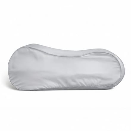 Zijden Kussensloop ergonomisch Midnight Silver - 22MM - Silk Heaven - 40x60cm