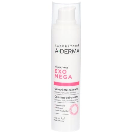 A-Derma ExoMega Kalmerende Gel-Crème Atopische Huid 40ml
