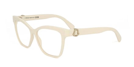 Moncler ML5165 Ivory 53/14/140 WOMAN Brilmonturen