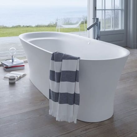 Duravit Cape Cod bathtub freestanding 185.5 x 88.5 cm 70033000000