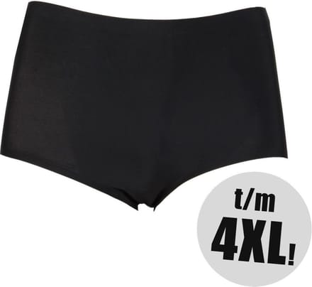 RJ P.C. Invisible L. Taille Slip Zwart 3XL