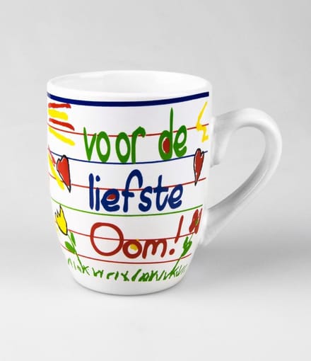 Paper Dreams Feestmok Oom 325 Ml Junior Keramiek Wit