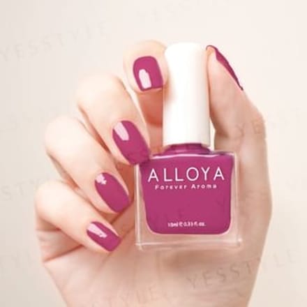 ALLOYA - Water-Based Natural Nail Polish Environmental Friendly 034 Delicious Grapes 10ml