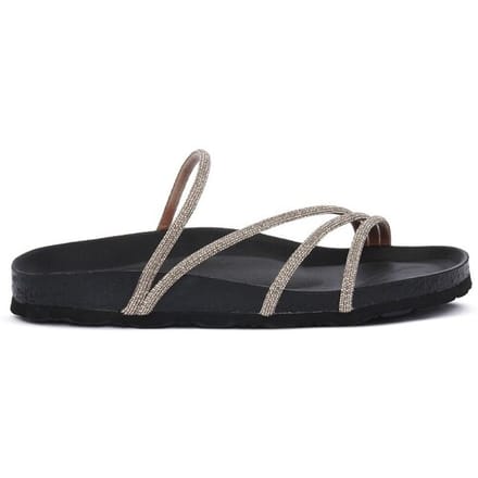 Platte sandalen Grunland CB0836CHAMPAGNE