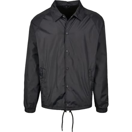 Build your Brand Coach Jacket BY128 - Black - M