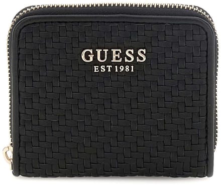 GUESS portemonnee Phaedra SLG Zip Around Wallet Black zwart